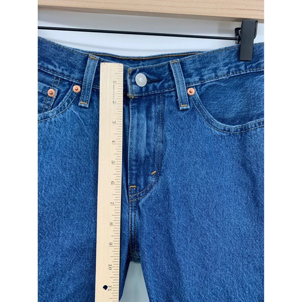 Levis 514 Jeans Mens 30x30 Blue Straight Leg Medium Wash 100% Cotton Denim Pants